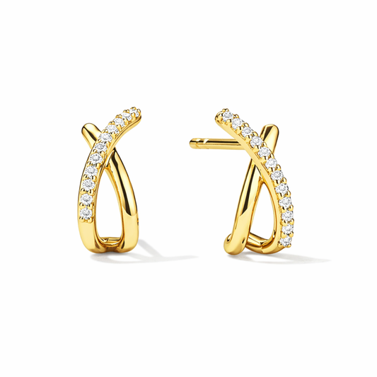 Boucles d'oreilles Sélénéa