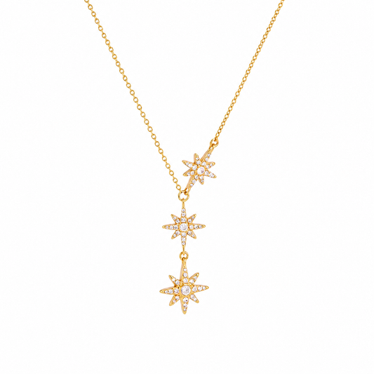 Collier Étoile Filante —Acier Inoxydable