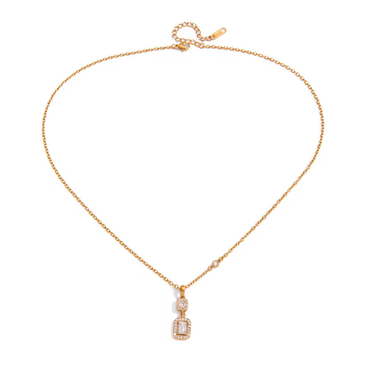 Collier Ambre porté