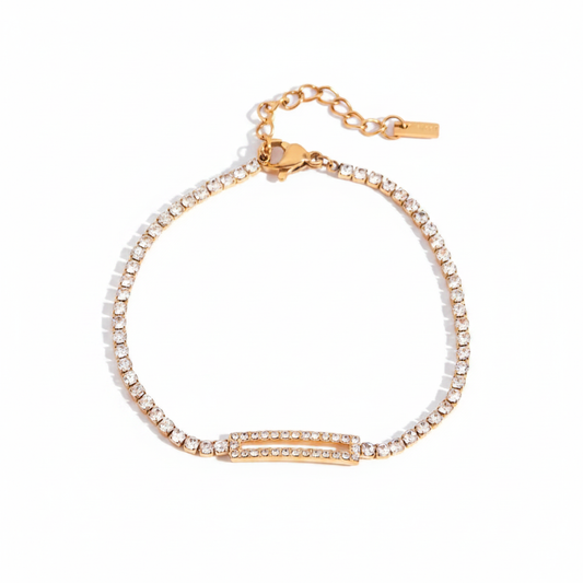 Bracelet tennis zircons LUNARA